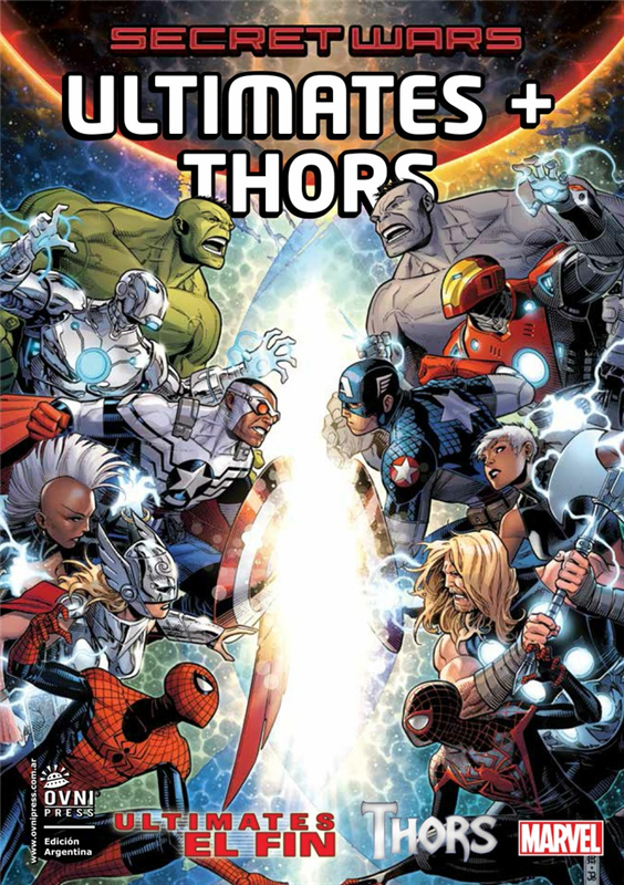 Papel MARVEL-GUERRAS SECRETAS Vol. 09 Ultimate+Thor