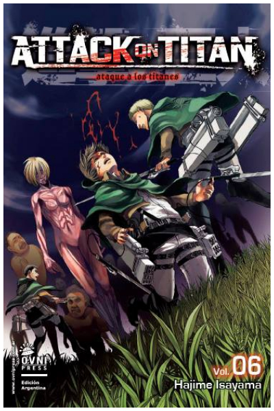 Papel ATTACK ON TITAN VOL 06