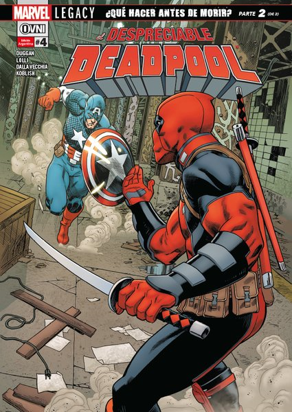 Papel MARVEL-DESPRECIABLE DEADPOOL  Vol. 04