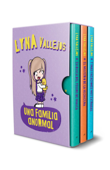 Papel Una Familia Anormal, Pack Tres Titulos