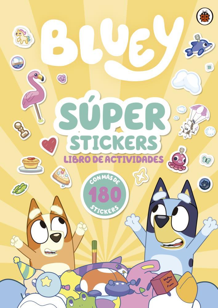 Papel Bluey. Super Stickers