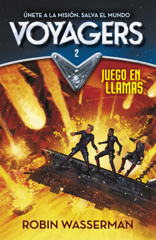 Papel VOYAGERS 2 JUEGO EN LLAMAS