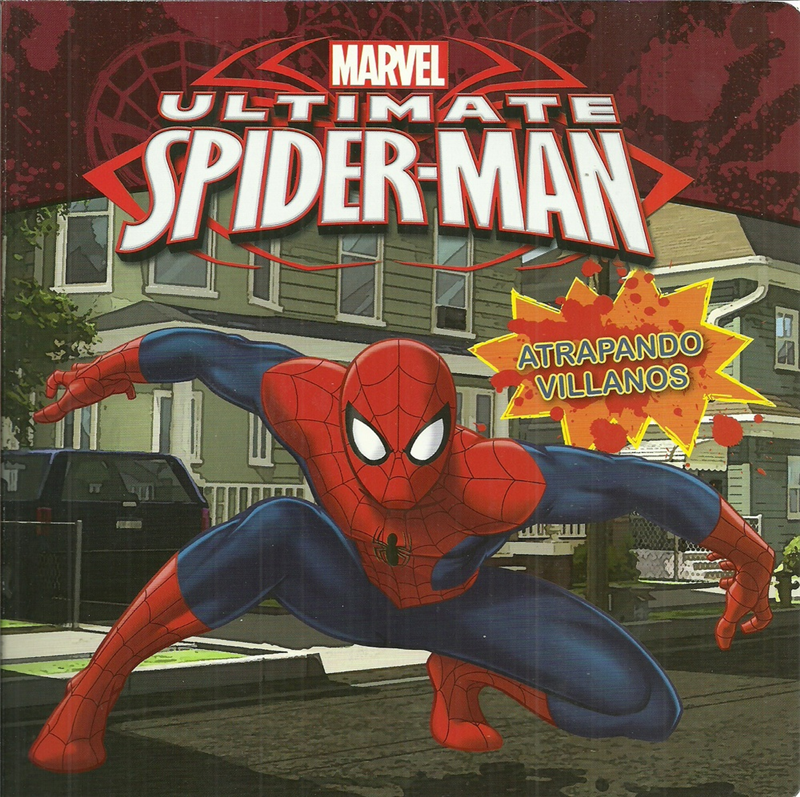 Papel MARVEL ULTIMATE SPIDER-MAN ATRAPANDO VILLANOS