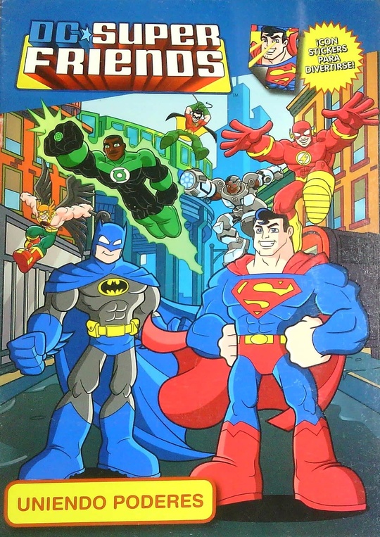 Papel DC SUPER FRIENDS UNIENDO PODERES