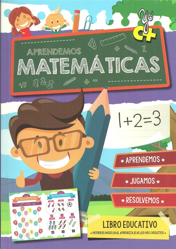 Papel YO C+ APRENDEMOS MATEMATICAS LIBRO EDUCATIVO