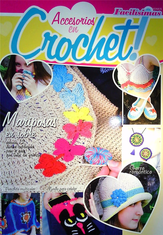 Papel ACCESORIOS EN CROCHET MARIPOSAS