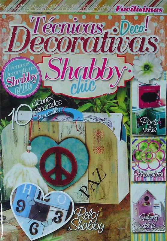 Papel TECNICAS DECORATIVAS SHABY CHIC