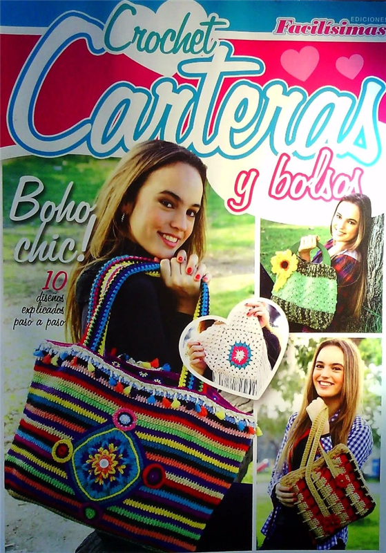 Papel CROCHET CARTERAS Y BOLSOS