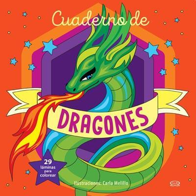 Papel Cuaderno De Dragones