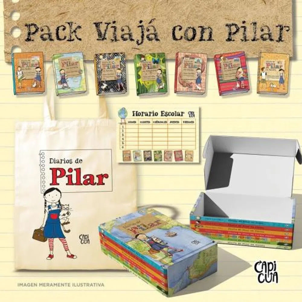 Papel Pack Diario De Pilar