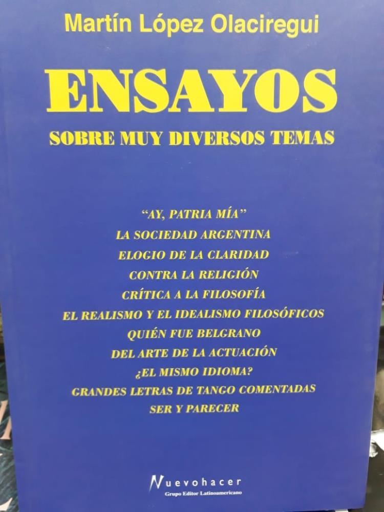 Papel Ensayos  Sobre Muy Diversos Temas