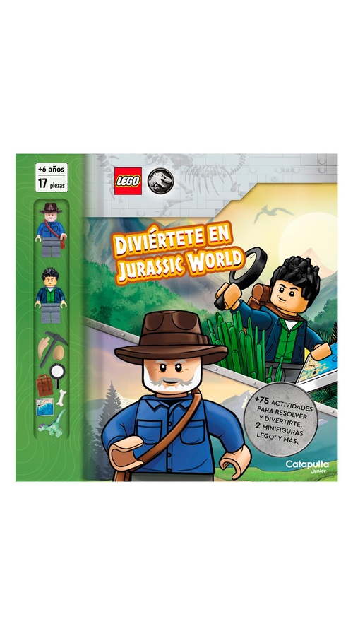 Papel Diviertete Con Jurassic World Lego