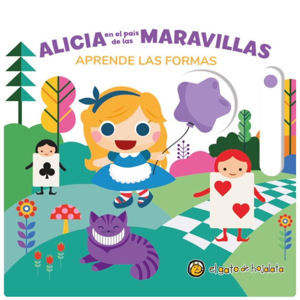 Papel Alicia En El Pais De Las Maravillas - Aprende Las Formas -