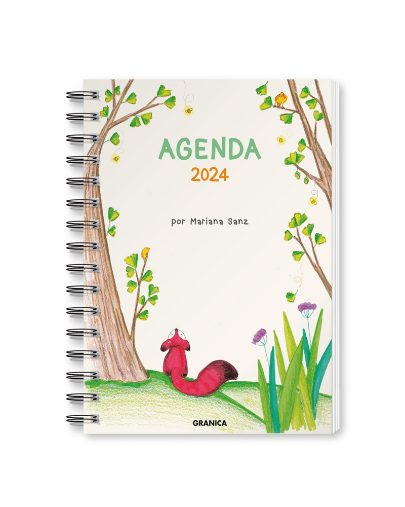 Papel Mariana Sanz Pga 2024 Agenda Anillada