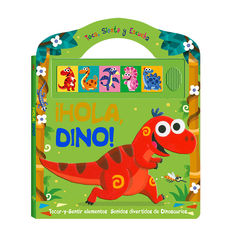 Papel Hola Dino (Sonidos Toca, Siente Y Escucha)