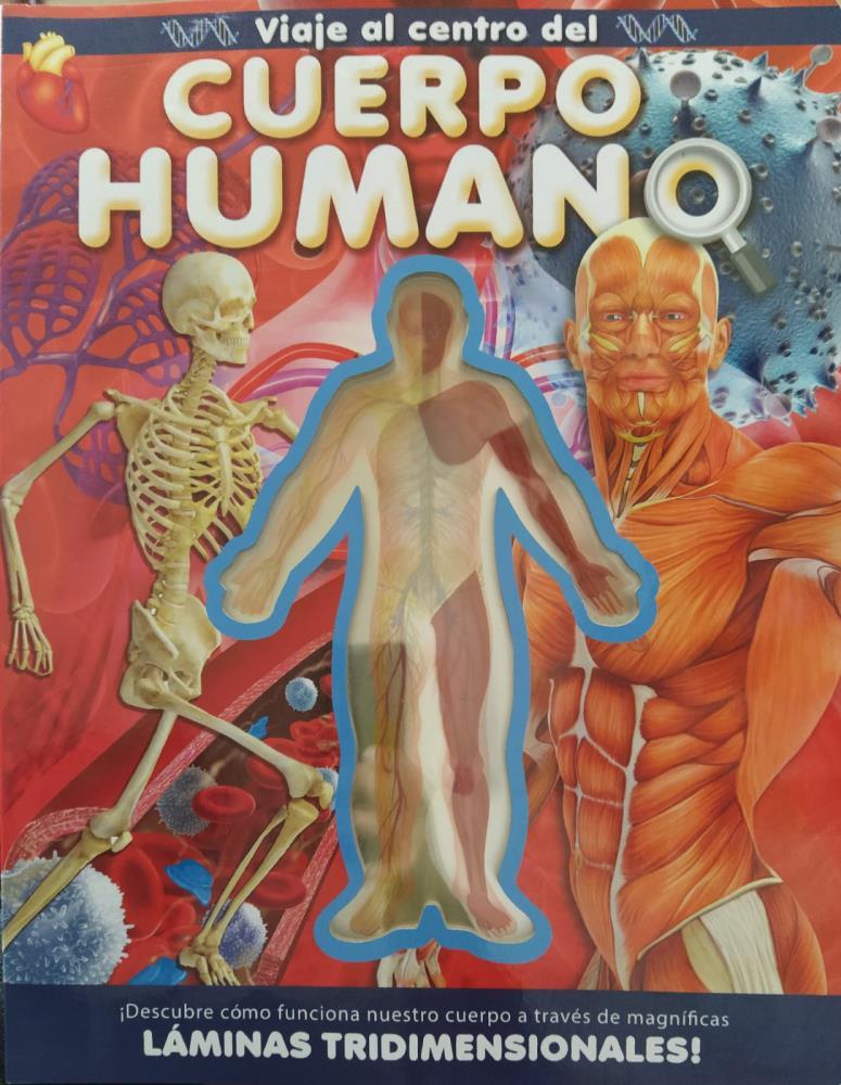 Papel VIAJE AL CENTRO DEL CUERPO HUMANO LAMINAS TRIDIMENSIONALES