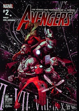 Papel AVENGERS N° 2 LOS HEROES MAS PODEROSOS DE LA TIERRA
