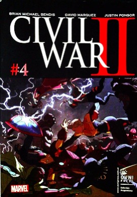 Papel CIVIL WAR II N°4