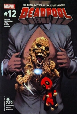Papel DEADPOOL N° 12 LA MEJOR REVISTA DE COMICS DEL MUNDO