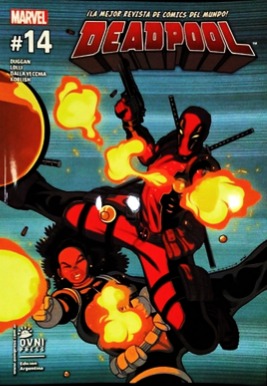 Papel DEADPOOL N° 14 LA MEJOR REVISTA DE COMICS DEL MUNDO