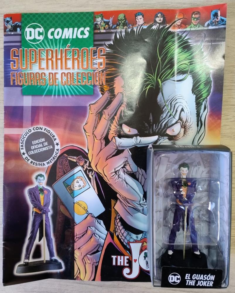 Papel EL GUASON - THE JOKER SUPERHEROES FIGURAS DE COLECCION