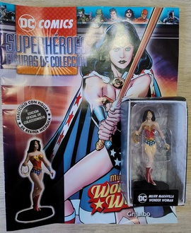 Papel MUJER MARAVILLA - WONDER WOMAN SUPERHEROES FIGURAS DE COLECCION