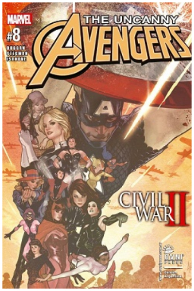 Papel THE UNCANNY AVENGERS 8 CIVIL WAR II